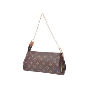 Louis Vuitton Brown Bag Strap Leather Eva Monogram